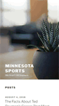 Mobile Screenshot of minnesotasports.net